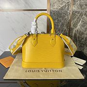 Louis Vuitton Alma BB Yellow Epi Leather size 23.5 x 17.5 x 11.5 cm - 6