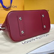 Louis Vuitton Alma BB Burgundy Epi Leather size 23.5 x 17.5 x 11.5 cm - 2
