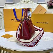 Louis Vuitton Alma BB Burgundy Epi Leather size 23.5 x 17.5 x 11.5 cm - 6
