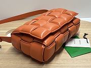 Bottega Veneta Padded Cassette Orange Leather size 25x15x4 cm - 3
