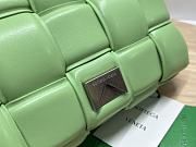 Bottega Veneta Padded Cassette Light Green Leather size 25x15x4 cm - 6