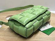 Bottega Veneta Padded Cassette Light Green Leather size 25x15x4 cm - 2