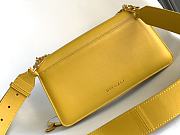 Bvlgari Serpenti East-West Maxi Chain Shoulder Bag Yellow 28x17x6 cm - 5