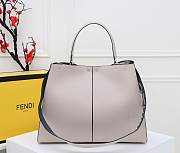Fendi Peekaboo X Lite White Bag size 43 cm - 5