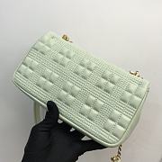 Burberry Quilted Lola Crossbody Bag Mint Green size 23 x 13 x 6 cm - 6