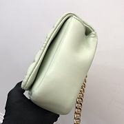 Burberry Quilted Lola Crossbody Bag Mint Green size 23 x 13 x 6 cm - 4