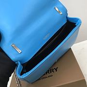 Burberry Quilted Lola Crossbody Bag Blue size 23 x 13 x 6 cm - 2