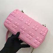 Burberry Quilted Lola Crossbody Bag Pink size 23 x 13 x 6 cm - 3