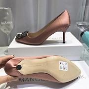 Manolo Blahnik Pink Heel - 6