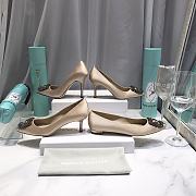 Manolo Blahnik Beige Heel - 4