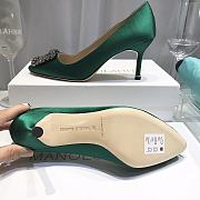 Manolo Blahnik Green Heel - 2