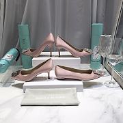 Manolo Blahnik Powder Pink Heel - 5