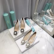 Manolo Blahnik White Heel - 4