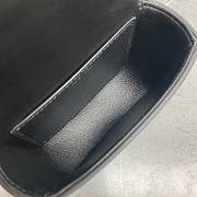 Celine Belt Bag Triomphe Belt In Shiny Calfskin Black size 11 x 8 x 4 cm - 2