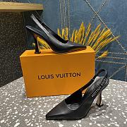 Louis Vuitton Sparkle Slingback Pump Black - 4