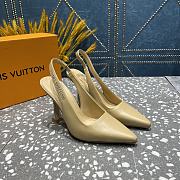 Louis Vuitton Sparkle Slingback Pump Beige - 1