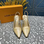 Louis Vuitton Sparkle Slingback Pump Beige - 4