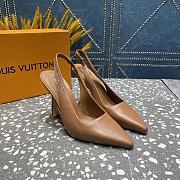 Louis Vuitton Sparkle Slingback Pump Brown - 1