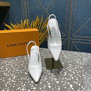 Louis Vuitton Sparkle Slingback Pump White - 2