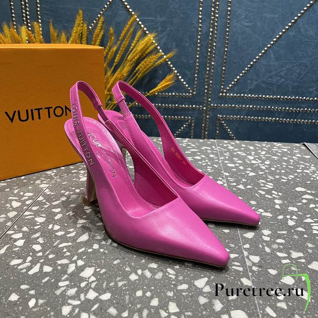Louis Vuitton Sparkle Slingback Pump Pink - 1