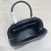 BALENCIAGA Editor Small Leather Shoulder Bag Black size 27x15.5x11 cm - 2