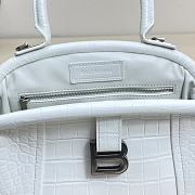 BALENCIAGA Editor Small Leather Shoulder Bag White size 27x15.5x11 cm - 3
