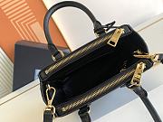 Prada Galleria Saffiano Leather Mini-Bag Black size 20x15x9.5 cm - 5