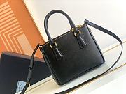 Prada Galleria Saffiano Leather Mini-Bag Black size 20x15x9.5 cm - 3