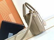 Prada Galleria Saffiano Leather Mini-Bag Beige size 20x15x9.5 cm - 5