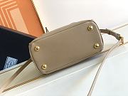 Prada Galleria Saffiano Leather Mini-Bag Beige size 20x15x9.5 cm - 4