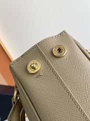 Prada Galleria Saffiano Leather Mini-Bag Beige size 20x15x9.5 cm - 2
