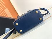 Prada Galleria Saffiano Leather Mini-Bag Navy Blue size 20x15x9.5 cm - 6