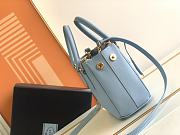 Prada Galleria Saffiano Leather Mini-Bag Cloud Blue size 20x15x9.5 cm - 6