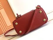 Prada Galleria Saffiano Leather Mini-Bag Red size 20x15x9.5 cm - 5