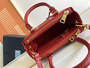 Prada Galleria Saffiano Leather Mini-Bag Red size 20x15x9.5 cm - 4