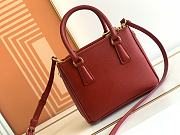 Prada Galleria Saffiano Leather Mini-Bag Red size 20x15x9.5 cm - 2