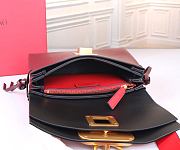Valentino Garavani V-Ring Small Shoulder Bag Red size 24 x 16 x 10 cm - 4