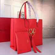 Valentino Garavani  Vring Large Shopper Red size 39 x 32 x 14 cm - 5