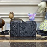 Louis Vuitton Soft Trunk Charcoal M81776 size 22.5 x 14 x 5 cm - 1