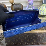 Louis Vuitton Soft Trunk Blue M81776 size 22.5 x 14 x 5 cm - 2