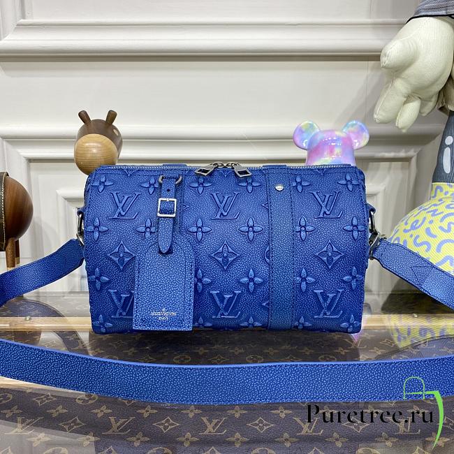 Louis Vuitton City Keepall Blue M21448 size 27 x 17 x 13 cm - 1