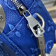 Louis Vuitton Mini Soft Trunk Denim Blue Damier Graphite size 18.5 x 13 x 8 cm - 3