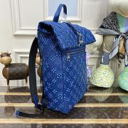Louis Vuitton Roll Top Backpack Blue M21359 size 29 x 42 x 15 cm - 6