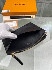 Louis Vuitton Pochette Melanie MM Black 23 x 16 x 2cm - 4