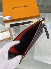 Louis Vuitton Pochette Melanie MM Black/Red size 23 x 16 x 2cm - 4