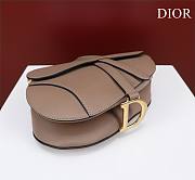 Dior Saddle Bag Beige Grain Leather size 25.5x20x6.5 cm - 5