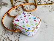 Louis Vuitton Rift Bronne 16 White Monogram Multicolor Size 16x13.5x4.5 cm - 3