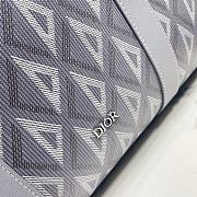 Dior Lingot 50 Bag Dior Gray CD Diamond Canvas 50 x 25 x 21.5 cm - 6