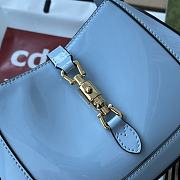 Gucci Jackie 1961 Mini Shoulder Bag Blue 699651 size 19x13x3 cm - 6
