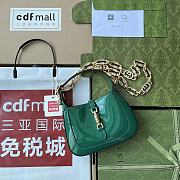 Gucci Jackie 1961 Mini Shoulder Bag Green 699651 size 19x13x3 cm - 1